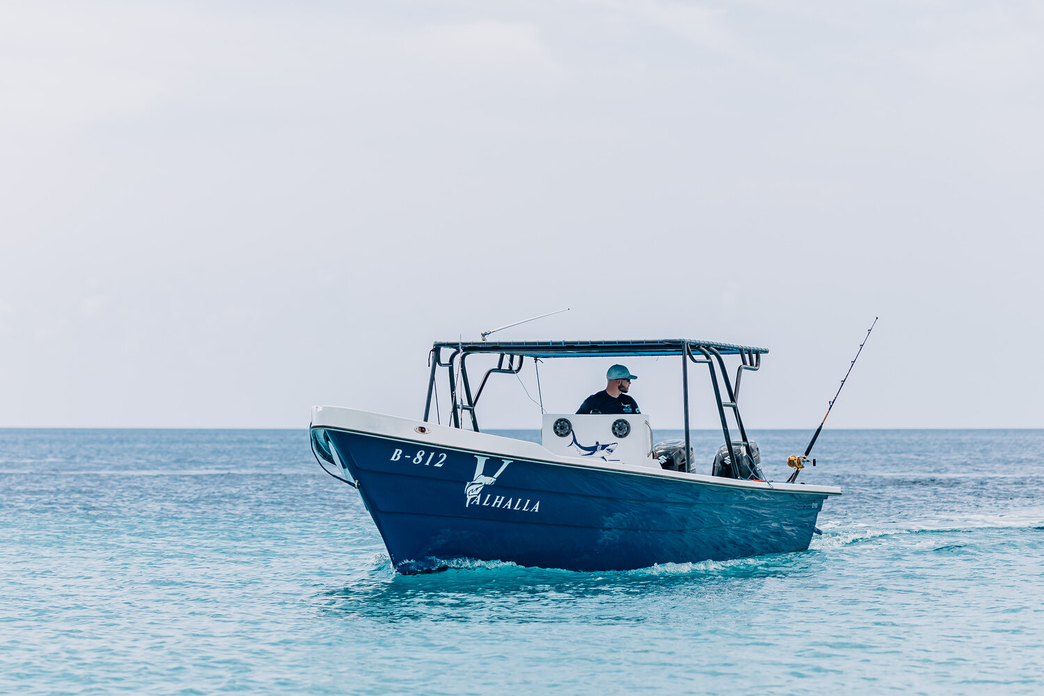 The Valhalla in Bonaire's turquoise water
